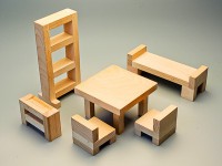 Игровой набор Фребеля. Мебель для кукольного домика - Файв - оснащение школ и детских садов