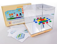 Игровой набор Фребеля. Мозаика геометрическая 3D (серия Эксперимент) - Файв - оснащение школ и детских садов