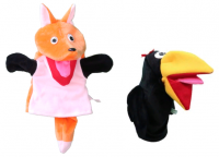 Набор кукол-перчаток. Ворона и лисица - Файв - оснащение школ и детских садов