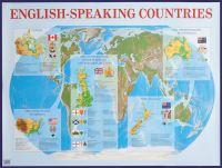 Плакат. English-speaking countries - Файв - оснащение школ и детских садов