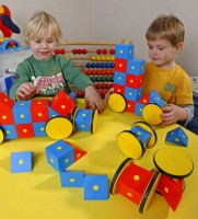 Набор Полидрон Магнитные блоки 3D. 4-6 лет - Файв - оснащение школ и детских садов