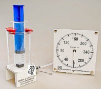 Прибор для изучения газовых законов (с манометром) - Файв - оснащение школ и детских садов