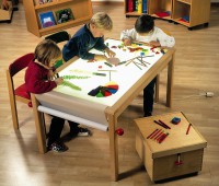 Стол с нижней подсветкой - Файв - оснащение школ и детских садов