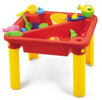 Стол с крышкой для игр с песком и водой. Веселое время - Файв - оснащение школ и детских садов